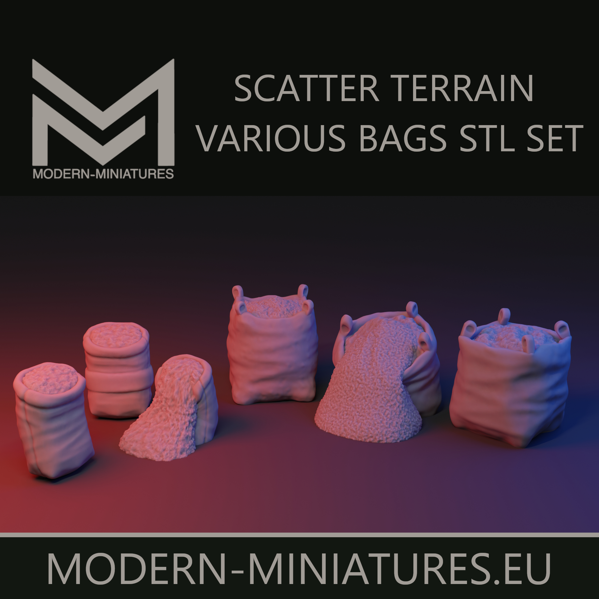 Bags Scatter Terrain items